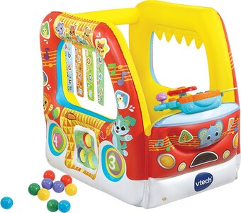 Vtech stap in & leer avonturenbus – educatief speelgoed – kennis maken met cijfers, dieren en vormen – 2 tot 5 jaar