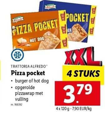 Lidl Pizza pocket aanbieding