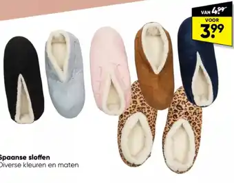 Spaanse Sloffen Diverse Kleuren en Maten