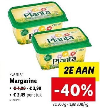Lidl Margarine aanbieding