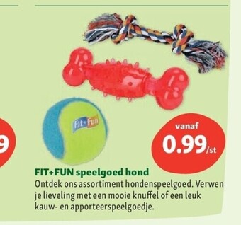 Maxi Zoo Fit+fun speelgoed hond aanbieding