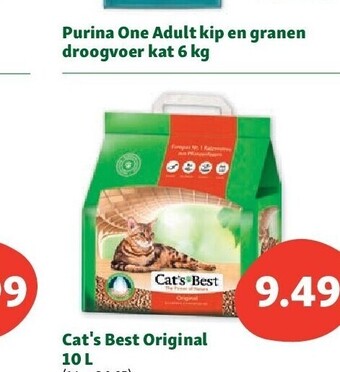 Maxi Zoo Cat's best original 10 l aanbieding