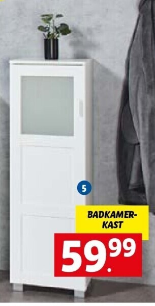 Lidl Badkamerkast aanbieding