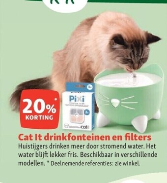 Maxi Zoo Cat it drinkfonteinen en ¦ lters aanbieding
