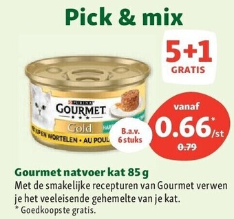 Maxi Zoo Gourmet natvoer kat 85 g aanbieding