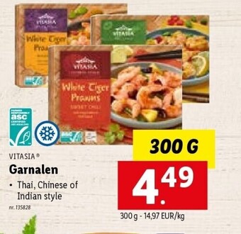 Lidl Garnalen aanbieding