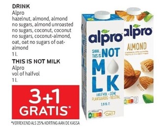Alvo Drink alpro aanbieding