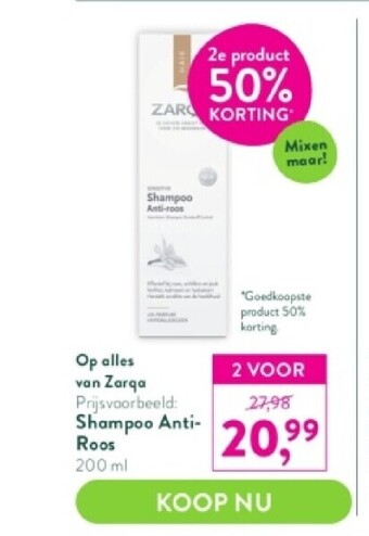 Holland & Barrett Shampoo anti- roos 200 ml aanbieding