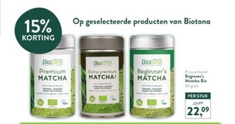 Holland & Barrett Beginner's matcha bio 80 gram aanbieding
