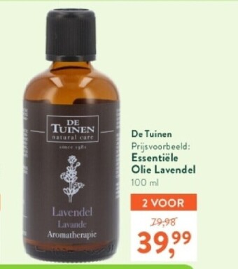 Holland & Barrett Essentiele olie lavendel 100 ml aanbieding