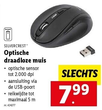 Optische draadloze muis