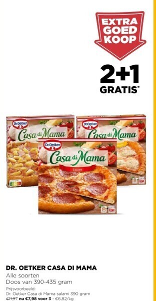 Jumbo Dr. oetker casa di mama aanbieding
