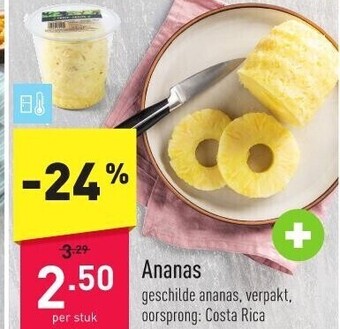 ALDI Ananas aanbieding