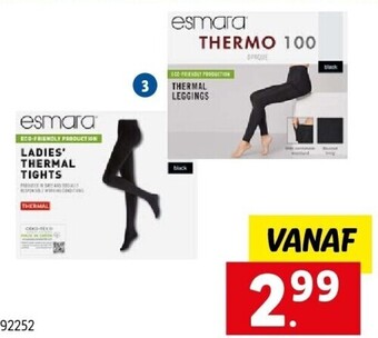 Lidl Thermopanty of -legging aanbieding
