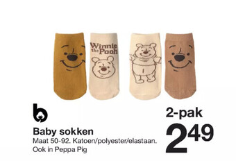 Zeeman Baby sokken aanbieding