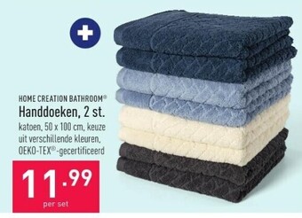ALDI Handdoeken, 2 st. aanbieding
