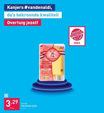 ALDI Jong belegen gouda aanbieding