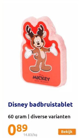 Action Disney badbruistablet aanbieding