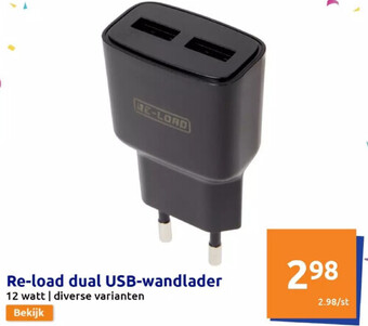 Re-load dual usb-wandlader
