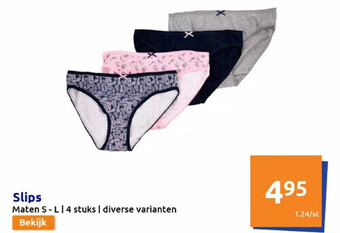 Action Slips aanbieding
