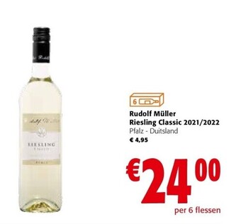 Colruyt Rudolf müller riesling classic 2021/2022 aanbieding