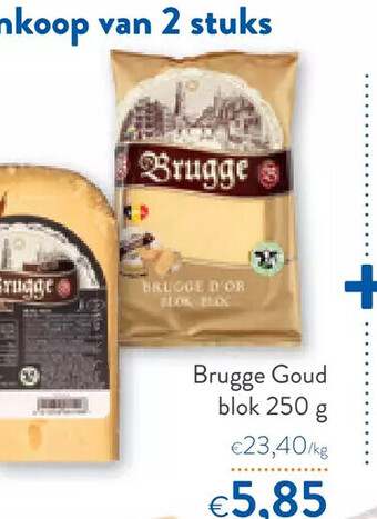 OKay Brugge goud blok 250 g aanbieding
