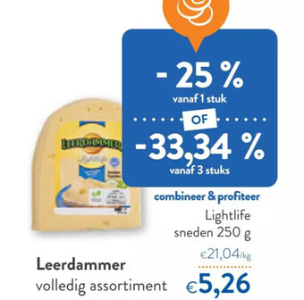 OKay Leerdammer volledig assortiment aanbieding