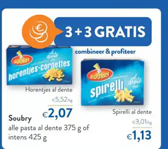OKay Soubry horentjes al dente aanbieding