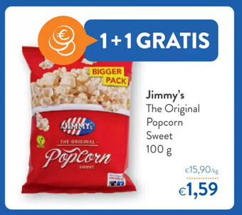 Jimmy's the original popcorn sweet 100 g