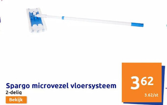Action Spargo microvezel vloersysteem aanbieding