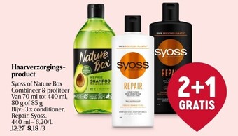 Delhaize Haarverzorgingsproduct aanbieding