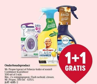Delhaize Onderhoudsproduct mr. propre aanbieding