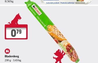 Delhaize Bladerdeeg 230 g aanbieding