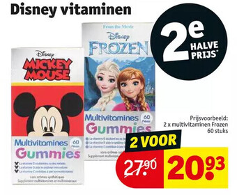 Kruidvat Disney vitaminen aanbieding