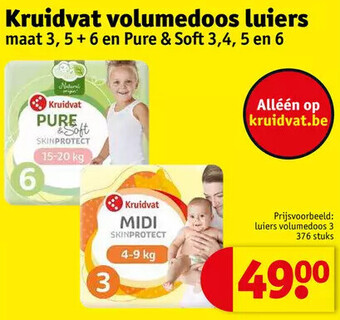 Kruidvat Kruidvat volumedoos luiers aanbieding