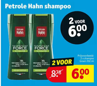 Kruidvat Petrole hahn shampoo aanbieding