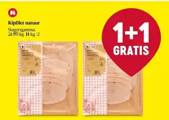 Delhaize Kipfilet natuur slagersgamma aanbieding