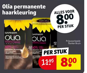 Kruidvat Olia permanente haarkleuring aanbieding
