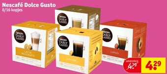 Kruidvat Nescafé dolce gusto aanbieding