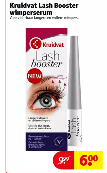 Kruidvat Kruidvat lash booster wimperserum aanbieding