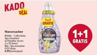 Delhaize Wasverzachter robijn aanbieding