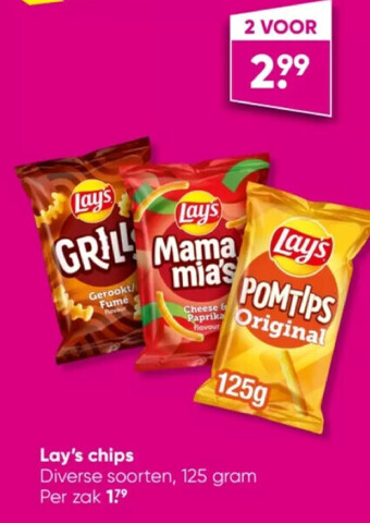 Big Bazar Lay's chips aanbieding