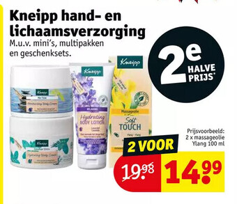 Kruidvat Kneipp hand- en lichaamsverzorging aanbieding