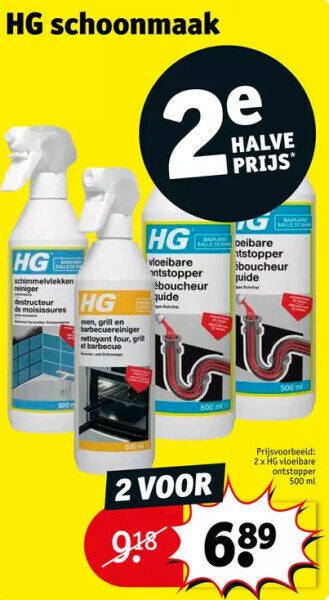Hg schoonmaak