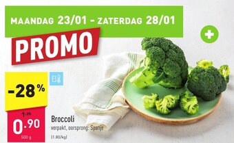 ALDI Broccoli 500g aanbieding