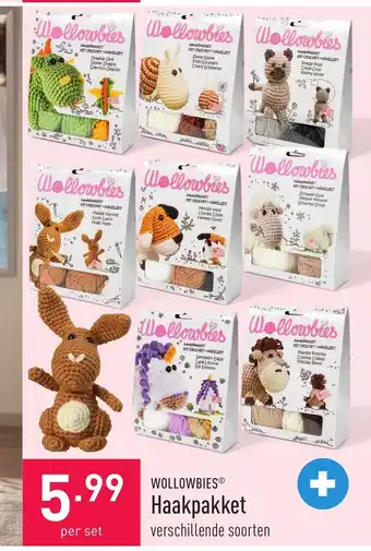 ALDI Wollowbies Haakpakket per set aanbieding