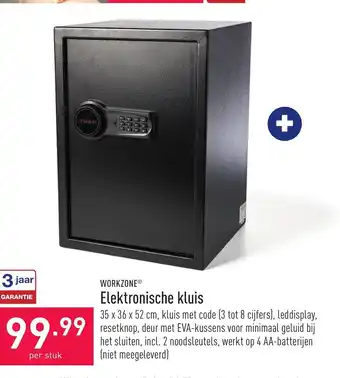 Workzone elektronische kluis per stuk