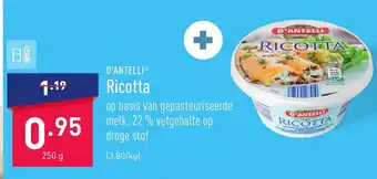 D'antelli ricotta 250g