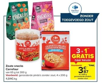 Carrefour Zoute snacks aanbieding