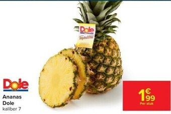 Carrefour Ananas dole aanbieding